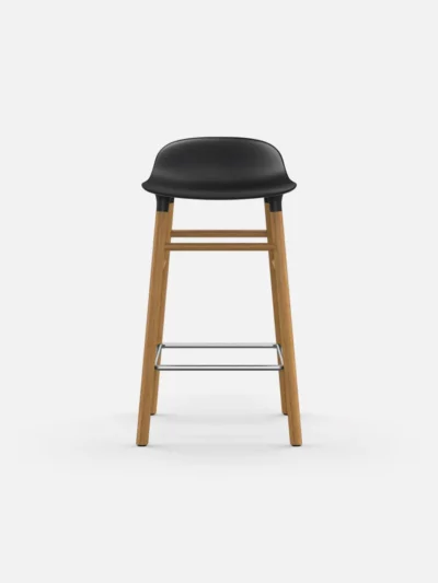 Form Bar Stool Oak Base